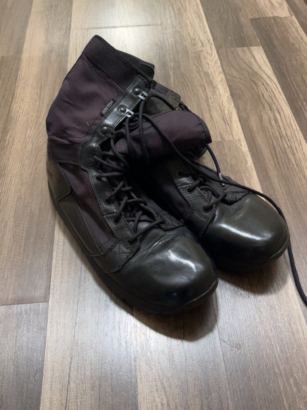 DANNER Tachyon 8” Black Gortex Mens 10.5 Tactical Black Leather Boots